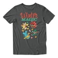 thumbnail image 2 of Disney Mickey Mouse Winter Magic Christmas Men's T Shirt (Charcoal, S-XXXL), 2 of 4
