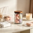 thumbnail image 6 of Vintage Glass Jars With Lids, Airtight Food Storage Containers, Kitchen Canisters For Sugar, Coffee, Tea, Spice, Flour, Candy Cookie, Pasta, Cereal, Cute Decorative Jars, 6 of 6