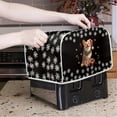 thumbnail image 3 of ZUXONGSY Christmas Corgi Toaster Cover 2 Slice Toaster Dust Cover Appliance Cover Wide Slot Quilted Toaster Gifts Appliance Dust-Proof Cover Bread Maker Cover Christmas Decor, 3 of 7