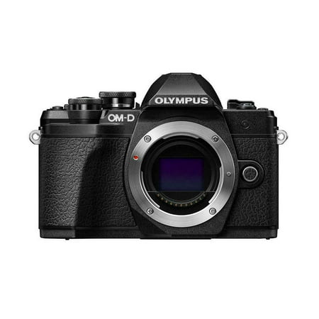 Olympus OM-D E-M10 Mark III Mirrorless Camera Body, Black