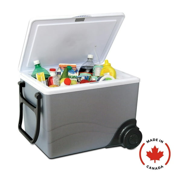 Koolatron Kool Wheeler Thermoelectric 12V Cooler Warmer 34L, Travel Cooler & Warmer for Car & Outdoors
