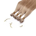 thumbnail image 3 of MY-LADY Blonde Micro Loop Ring 100% Remy Human Hair Extensions Thick Invisible Nano Beads Micro Link Hairpiece 50S 1G, 3 of 10