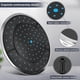 thumbnail image 4 of 1pcs 25cm Plastic Round Shape Rainfall Powered Shower Room Top Shower Roof Head Nozzle Cabin Access-l, 4 of 5