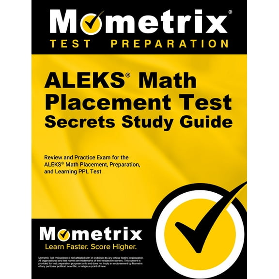 ALEKS Math Placement Test Secrets Study Guide
