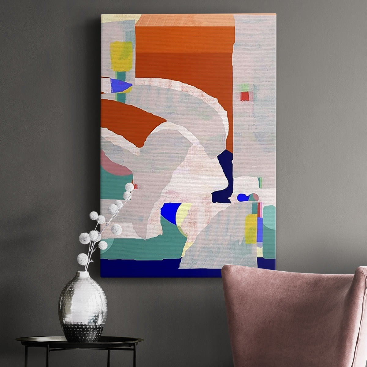 Lucca in Color I Premium Gallery Wrapped Canvas - Ready to Hang