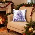 thumbnail image 5 of PEIBang Vintage Christmas Throw Pillow Covers,Xmas Decorations,Winter Holiday Decorative Pillow Case for Bedroom Sofa Couch, 5 of 6