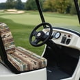 thumbnail image 3 of Garronmavis Aztec Style Golf Cart Seat Cover Set Comfortable for Protection Tribe Print Smooth and Soft Polyester Splite Backrest Front Seat Cover Interior Accessiores, 3 of 6