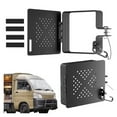 thumbnail image 1 of 4-Inch Rv Bumper End Cap Square Metal Sewer Hose Cap with Vent Holes Shock Resistant Motorhome, 1 of 7