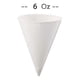 thumbnail image 2 of White Paper Cone Cups, Snow Cone Cups,coated Leakproof Cone Paper Cups For Slush, Shaved Ice, Water, 2 of 4