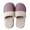 Purple, variant on huanledash Women Winter Waterproof Button Detachable Liner Warm Plush Slippers Flat Shoes