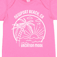 thumbnail image 4 of Inktastic Summer Vacation Mode Newport Beach California Boys or Girls Baby Bodysuit, 4 of 5