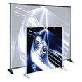 thumbnail image 2 of Testrite Visual Products JN4S Grand Format Banner Stands 30 in.-48 in. Jumbo Banner Stand- Black, 2 of 2