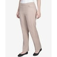 thumbnail image 6 of Alfred Dunner Womens Petite Classic Allure Fit Proportioned Pant With Elastic Comfort Waistband, 6 of 6