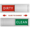 thumbnail image 4 of Less Than 5 Wipes Dirty All Clean Dishwasher Suit Indicator Dishwashers Sign Design Magnet Slider Kitchen，Dining & Bar, 4 of 9
