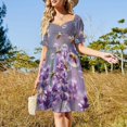 thumbnail image 2 of Lavender, Multiple Colorful Bee Bubbles (19) 2025 Dress Evening Elegant And Chic Women for Outfits Beach Clothes Women Dress, 2 of 6