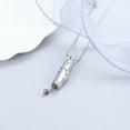 thumbnail image 5 of Cremation Jewelry Hummingbird Urn Ashes Necklace for Women Men Cylinder Vial Ashes Keepsake Memorial Urn Jewelry Ashes Holder, 5 of 6