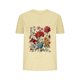 thumbnail image 2 of Fiudx Ofertas Flash Del Día Blusas con Estampado de Flores para Mujer Top de Manga Corta con Cuello Redondo, 2 of 4