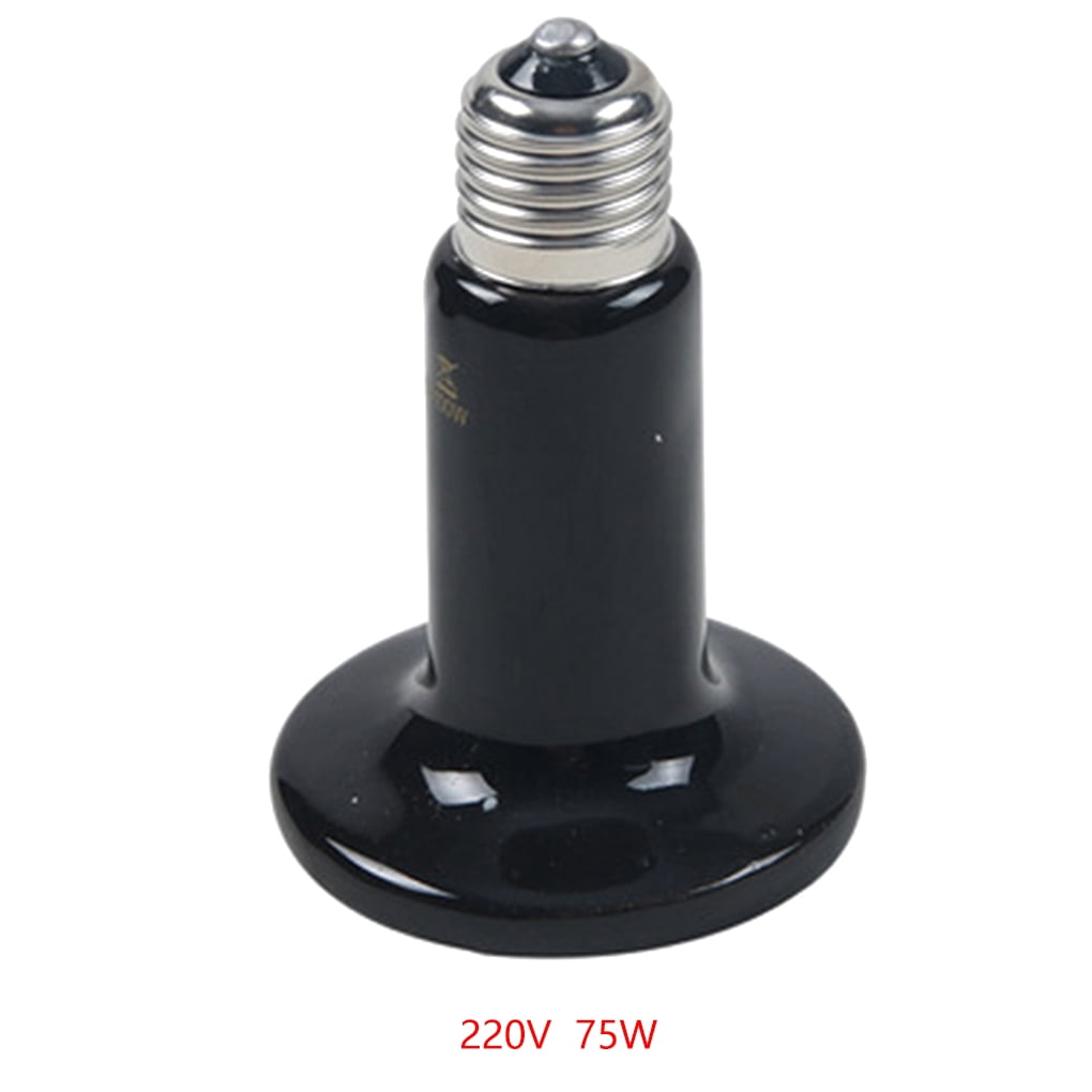 Infrared Ceramic Heat Bulb Reptile Emitter Heating Light Amphibian No