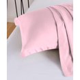 thumbnail image 5 of D.N.G. BEDDINGS 1 Piece Luxury Thicker Pattern Comforter, Premium Super Soft, 800 Thread Count, 100% Egyptian Cotton, Oversized Super King Size Light Pink Solid Color, 5 of 6