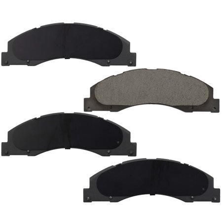 Gridiron Brakes Standard Semi-Metallic Brake Pads Front (4-Pad Set) - ID1328 (Replaces Part# MKD1328)