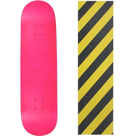 Skateboard Deck Pro 7-Ply Canadian Maple NEON PINK With Griptape 7.5  - 8.5 price history on PriceWatchPro