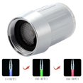 thumbnail image 3 of 3-Color Temperature Sensitive Gradient LED Water Faucet Light Water Stream Color Changing Faucet Tap Sink Faucet for Kitchen and Bathroom Yotijar Grifo de la cocina, 3 of 10