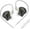 Black with Mic, variant on CCA CRA PRO in Ear Monitor Headphones, Ultra-Thin DLC Diaphragm Dynamic Driver Gaming Earbuds, Clear Sound & Deep Bass, IEMS for Singer Musicians Drummers DJ