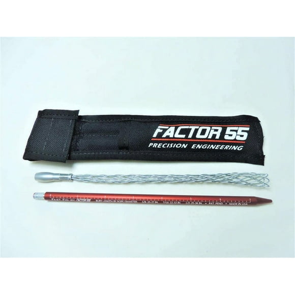 Factor 55 Winch Cable Repair Tool 00420-01 Fast Fid; Red; Includes Carrying Pouch