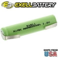 thumbnail image 2 of 1.2V AAA 800mAh Rechargeable Battery w/ Tabs for Shavers, Toys, Radios, Cameras, 2 of 4