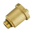 thumbnail image 5 of Brass Auto Vent Valve 1/2" 3/4" 1" Male Thread for Solar Water Heater System, 5 of 8