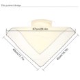 thumbnail image 2 of serony Women Summer Chiffon Bandana Cycling Face Neck Protection Sunscreen Printed Breathable Scarf, 2 of 8