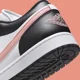 thumbnail image 5 of N I-K-E A i r-Jor-dan 1 Low White Black Rust Pink 553558-165 Men's Shoes NEW, 5 of 6