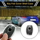 thumbnail image 2 of Funda de Llave de Coche de Silicona TPU de 3 Botones con Borde Plateado Gris para Mercedes-Benz A/B/C/E/G/K/M/R/S/V/W/X - Funda de Control Remoto de 3 Botones, 2 of 6