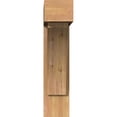 thumbnail image 2 of Ekena Millwork 7 1/2"W x 28"D x 32"H Thorton Block Smooth Bracket w/ Offset Brace, Western Red Cedar, 2 of 25