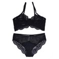 thumbnail image 2 of Lady Bra Panty,Conjunto de lencería de encaje para mujer Conjunto de lencería con sujetador de encaje meticulosamente diseñado, 2 of 8