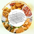 thumbnail image 5 of Air Fryer Rack for Ninja Dual Air Fryer 304 Stainless Steel Multi-Layer Dehydrator Rack Toast Rack Air Fryer Accessories, 5 of 5