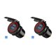 thumbnail image 4 of sweethay de coche de plástico USB dual Encendedor de cigarrillos Adaptador de corriente de montaje de enchufe de carga rápida para motocicleta Luz roja/2 puertos 2piezas sweethay CBP054462, 4 of 6