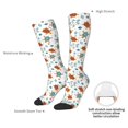 thumbnail image 3 of Daiia Sports Socks Various Turtle Printed Novelty Crew Socks for Men Women Knee High Socks Cotton Socks Soft & Breathable Support Unisex Socks, 3 of 9