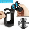 thumbnail image 3 of GIXUSIL 2 Pack Stroller Drink Holders,Black Universal Cup and Bottle Holder for Trolleys, Walkers and Bikes, 3 of 7