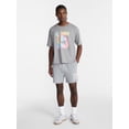 thumbnail image 2 of No Boundaries Pride Boxy Fit Cropped Tee with Short Sleeves, Men's Sizes XS-5XL, 2 of 5