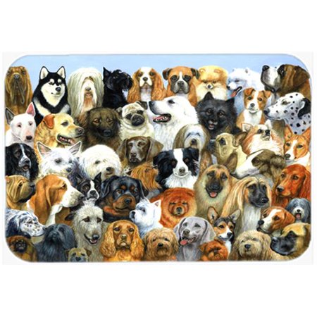 

Fifty One Dogs Glass Large Cutting Board