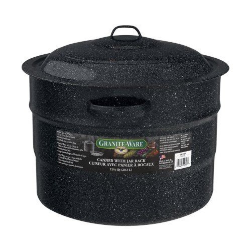 Granite Ware 21.5Quart Canner with Jar Rack