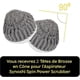 thumbnail image 4 of Pack of 2 Conical Brush Heads for Electric Cleaning of Corners and Hard-to-Reach Areas, 4 of 4