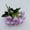 Purple, variant on Artificial 10-Head Pearl Rose Flowers, Small Bunches of Silk Roses for Home Floor Standing Ornaments, Indoor Hotel Soft Decoration, Champagne