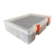 thumbnail image 4 of Caja de almacenamiento de baterías a prueba de polvo con capacidad para 64 pilas AA y 36 pilas AAA con espuma Transparente, 4 of 9