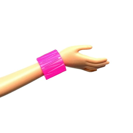 Barbie Fashion Jewelry Pink Cuff Bracelet Dolls Accessories