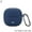 Deep Blue, variant on Silicone Earphone Case for Redmi Buds 6 Lite with Keychain Scratch Resistant and Dirt Proof in Multiple Colors