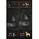 thumbnail image 4 of Mochila portabebés para perros NOAH & PAW, ajustable, de piel vegana, 4 of 9