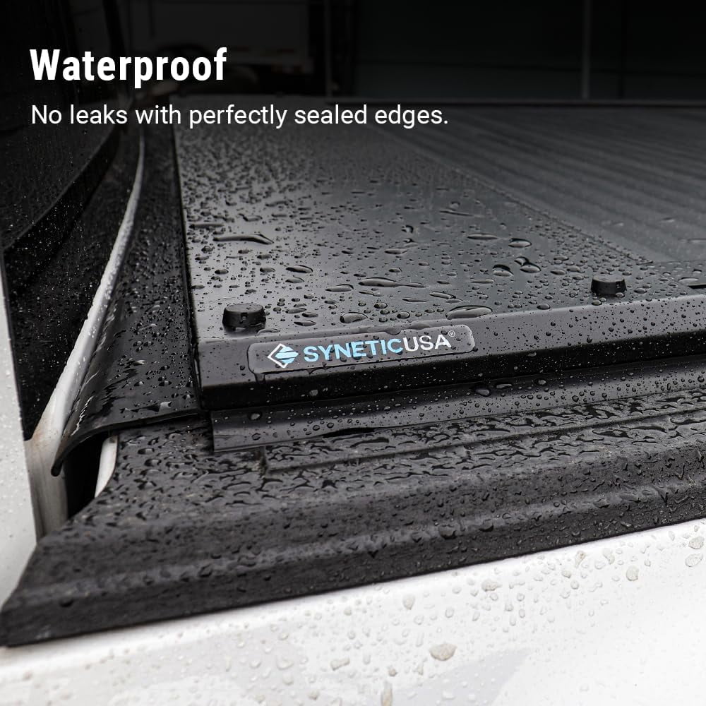 Syneticusa AR Hard Aluminum Retractable Truck Bed Tonneau Cover for 2022-2025 Maverick 4'6" (54.4") bed