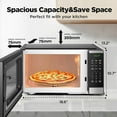 thumbnail image 2 of BLACK+DECKER 0.9 Cu Ft Microwave Oven Countertop , 6 Auto Menus, 10 Power Levels, Digital Panel, 900W, 2 of 9